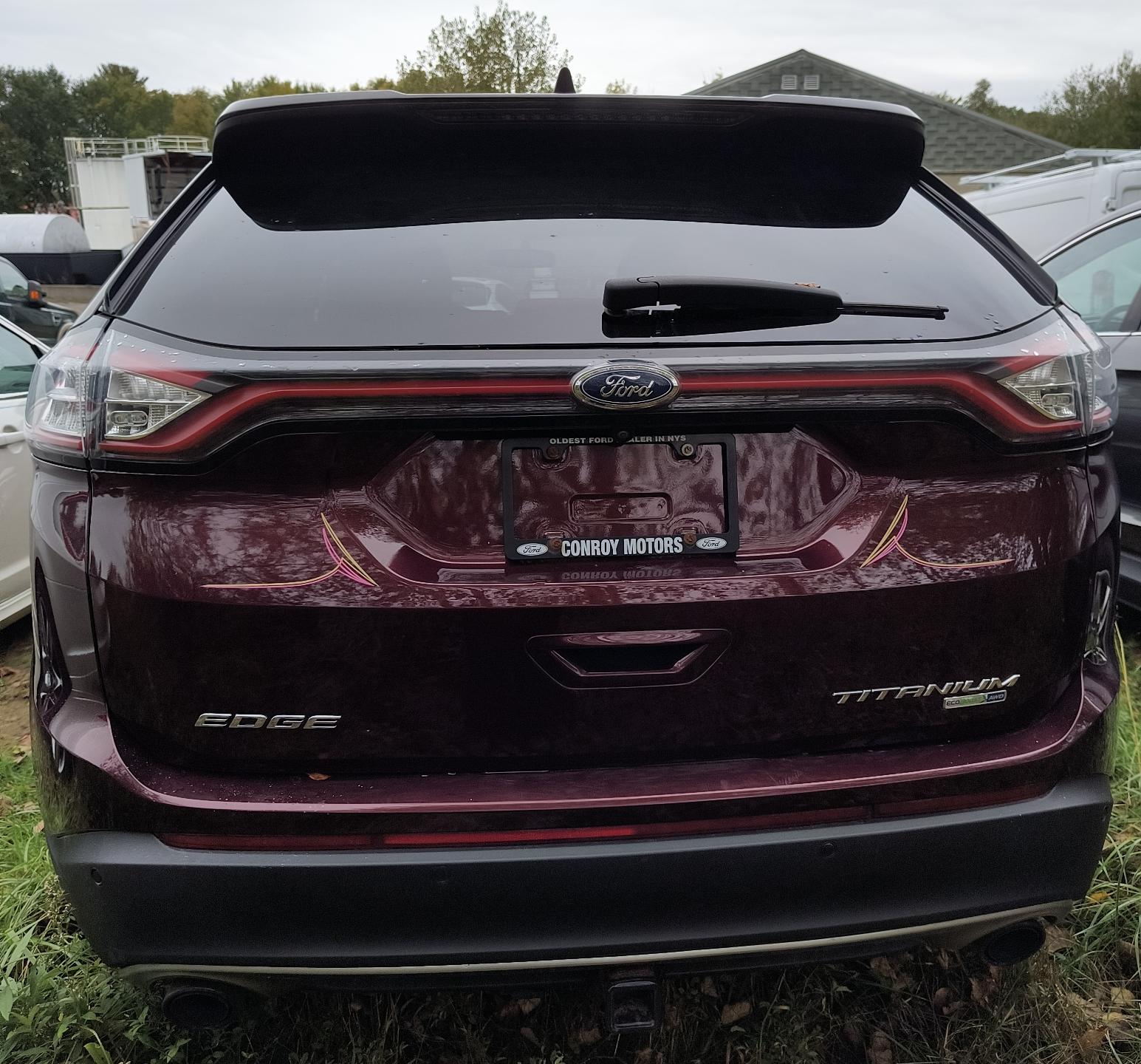 Used 2017 Ford Edge Titanium with VIN 2FMPK4K9XHBB61179 for sale in Java Center, NY