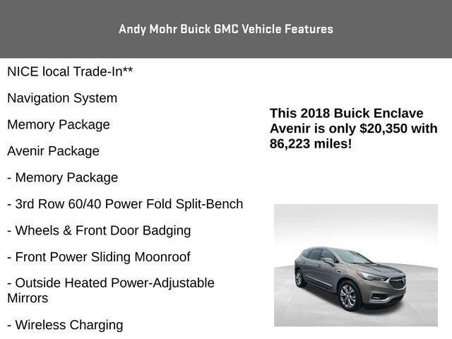 2018 Buick Enclave Vehicle Photo in Fishers, IN 46038