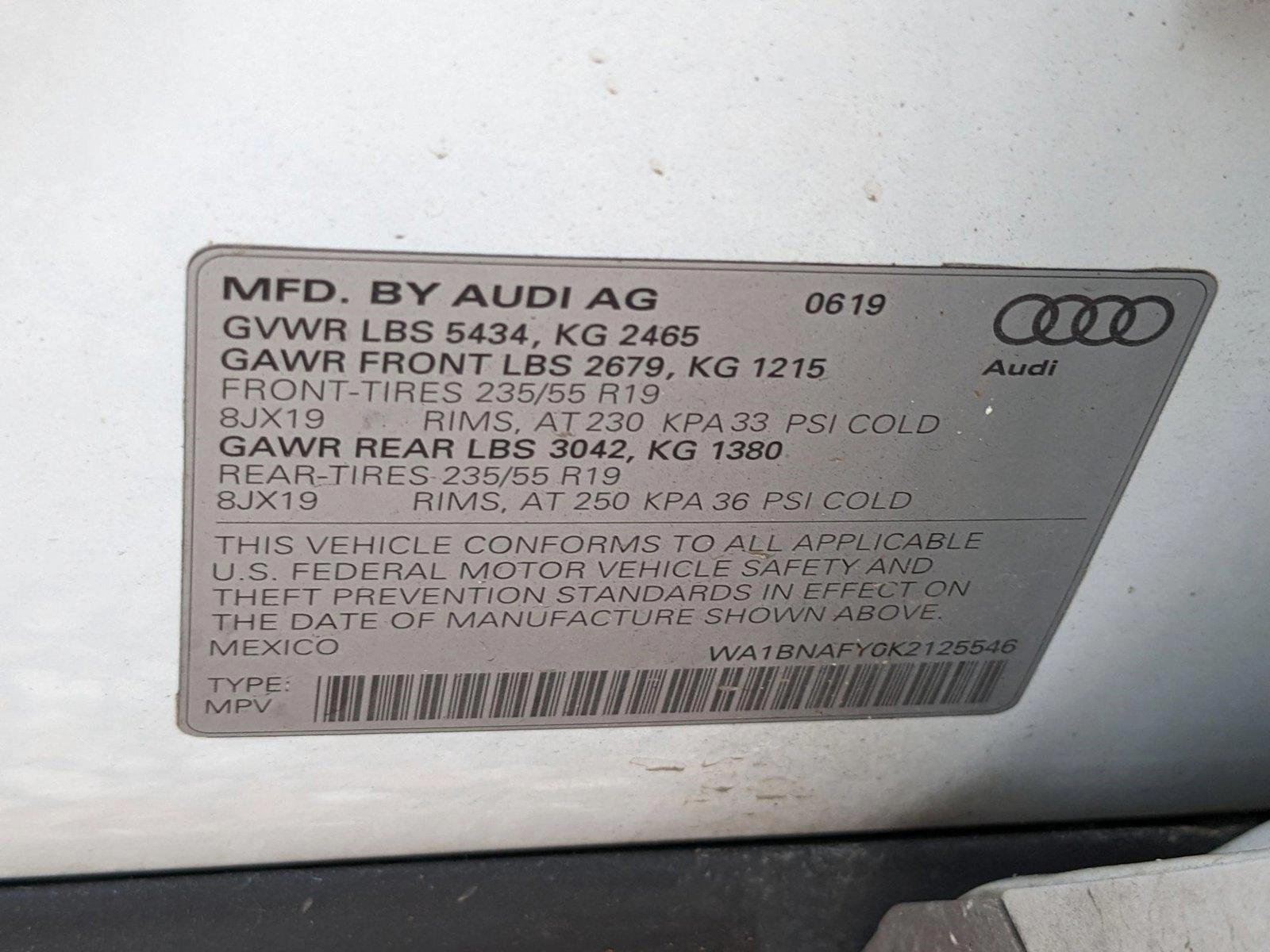 2019 Audi Q5 Vehicle Photo in Tampa, FL 33614