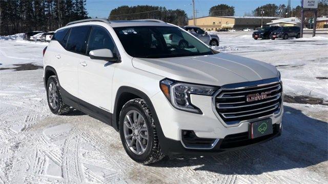 Used 2022 GMC Terrain SLT with VIN 3GKALVEV3NL158974 for sale in Hermantown, Minnesota