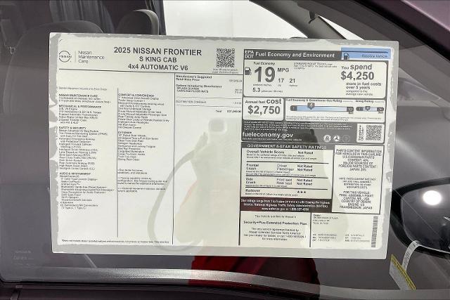 2025 Nissan Frontier Vehicle Photo in Tulsa, OK 74129