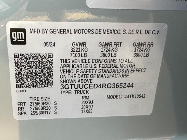 2024 GMC Sierra 1500 Vehicle Photo in COLUMBIA, MO 65203-3903