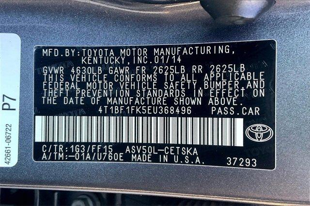 2014 Toyota Camry Vehicle Photo in KANSAS CITY, MO 64114-4502