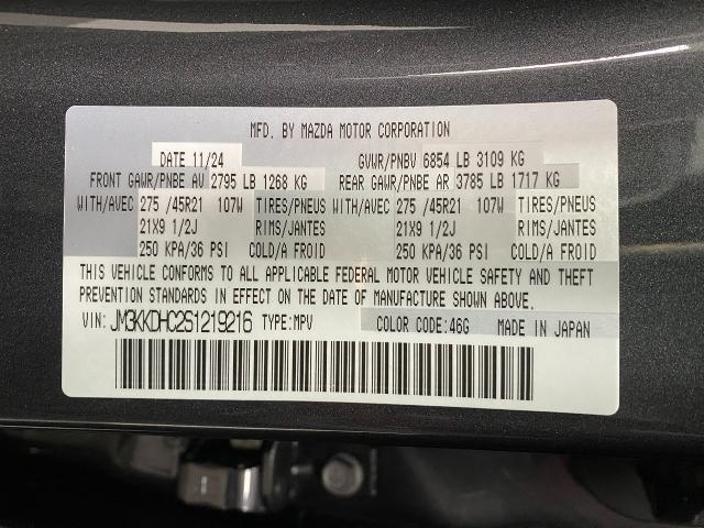 2025 Mazda CX-90 Vehicle Photo in Appleton, WI 54913