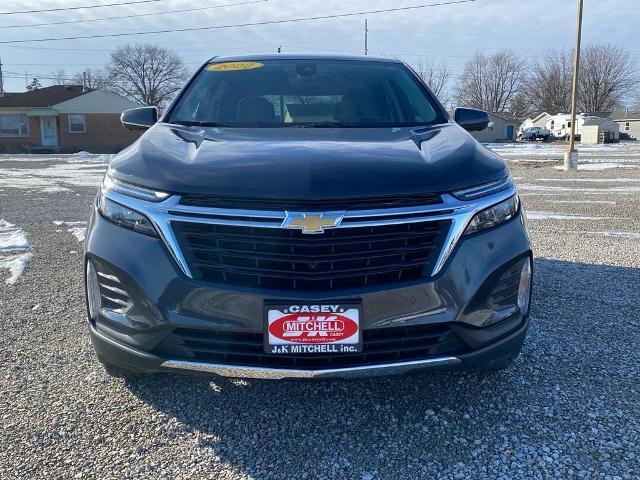 Used 2022 Chevrolet Equinox LT with VIN 3GNAXUEV9NS245107 for sale in Casey, IL