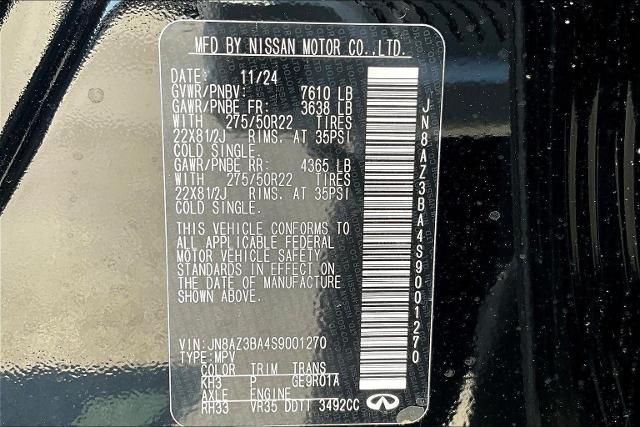 2025 INFINITI QX80 Vehicle Photo in San Antonio, TX 78230