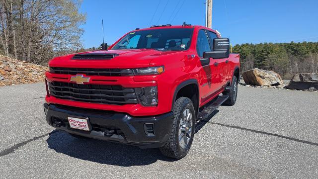 Used 2024 Chevrolet Silverado 2500HD Custom with VIN 2GC4YME7XR1100969 for sale in Augusta, ME