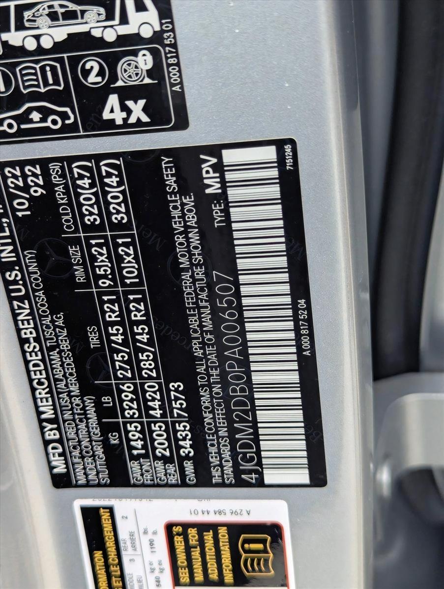 2023 Mercedes-Benz EQS Vehicle Photo in Fort Lauderdale, FL 33316