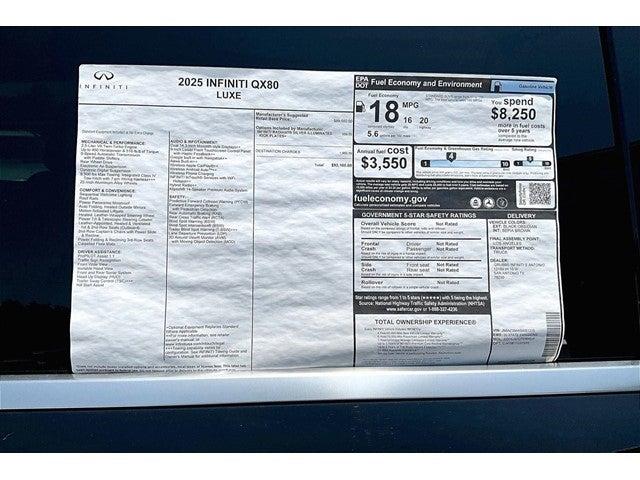 2025 INFINITI QX80 Vehicle Photo in San Antonio, TX 78230