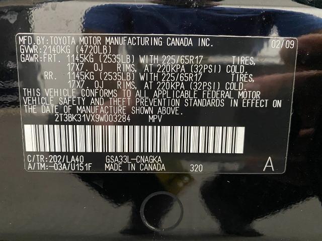 2009 Toyota RAV4 Vehicle Photo in Appleton, WI 54913