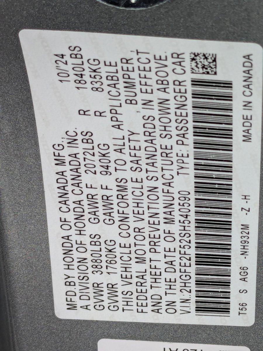 2025 Honda Civic Sedan Vehicle Photo in Miami, FL 33015