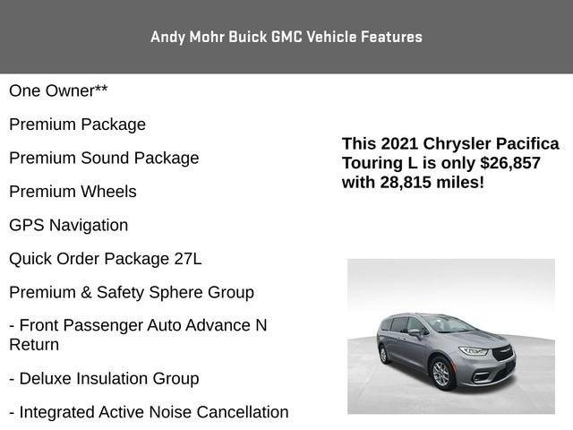 2021 Chrysler Pacifica Vehicle Photo in Fishers, IN 46038