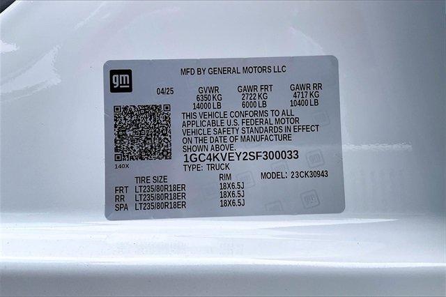 2025 Chevrolet Silverado 3500 HD Vehicle Photo in INDEPENDENCE, MO 64055-1314