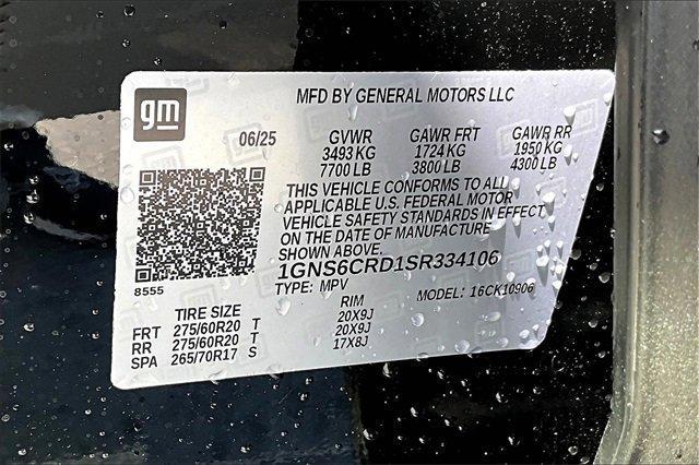 2025 Chevrolet Suburban Vehicle Photo in TOPEKA, KS 66609-0000