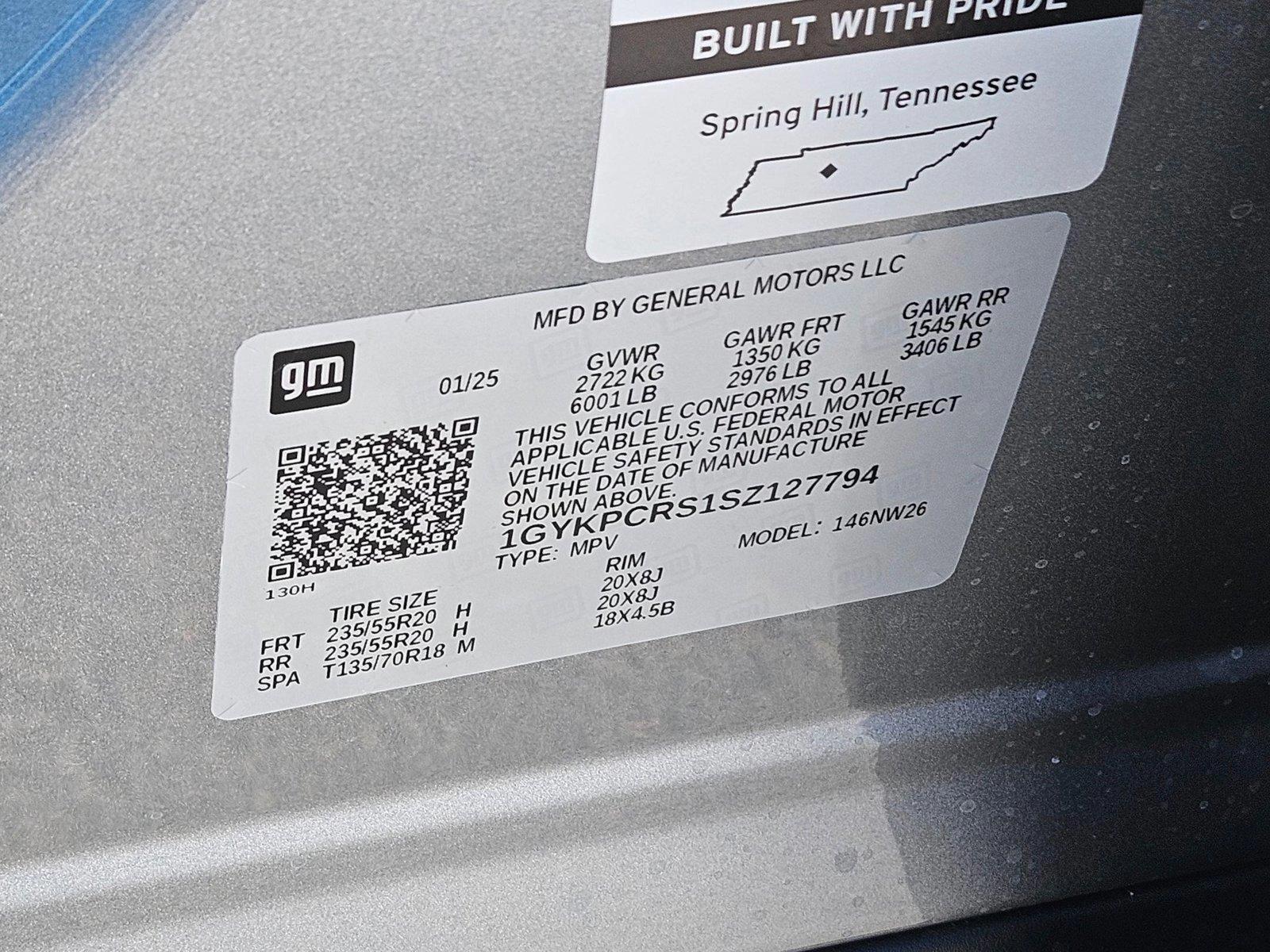 2025 Cadillac XT6 Vehicle Photo in AMARILLO, TX 79106-1809