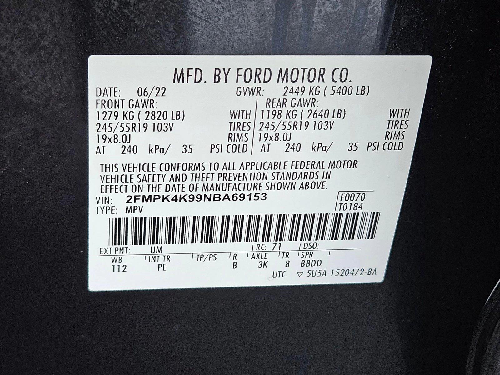 2022 Ford Edge Vehicle Photo in Henderson, NV 89014
