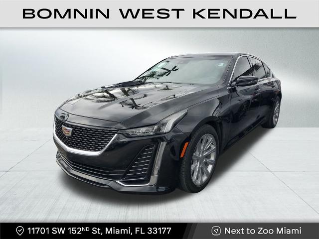 Used 2023 Cadillac CT5 Luxury with VIN 1G6DM5RK2P0105563 for sale in Miami, FL