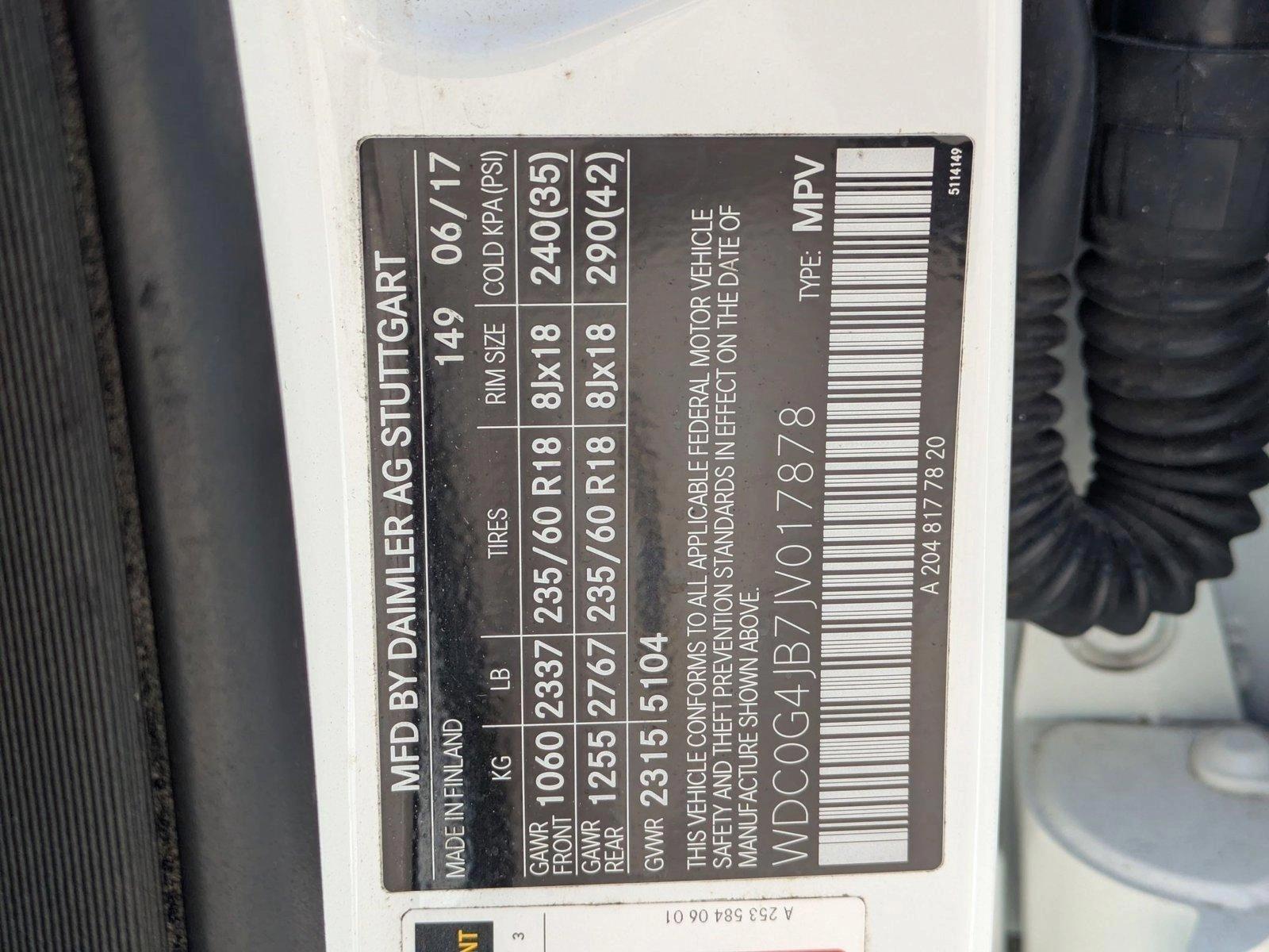 2018 Mercedes-Benz GLC Vehicle Photo in Sarasota, FL 34231