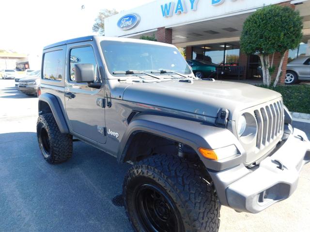 Used 2021 Jeep Wrangler Sport S with VIN 1C4GJXAN9MW518562 for sale in Hawkinsville, GA