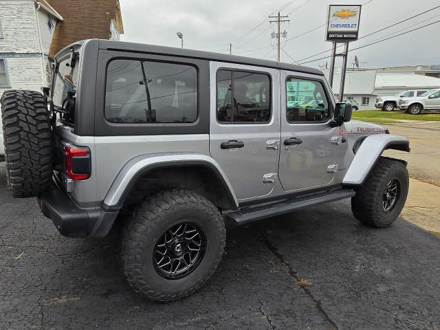 Used 2020 Jeep Wrangler Unlimited Rubicon with VIN 1C4HJXFNXLW219402 for sale in East Palestine, OH