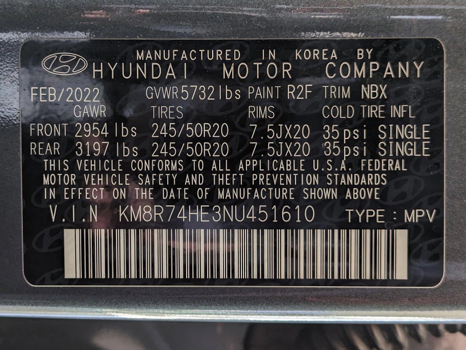 2022 Hyundai PALISADE Vehicle Photo in Las Vegas, NV 89149