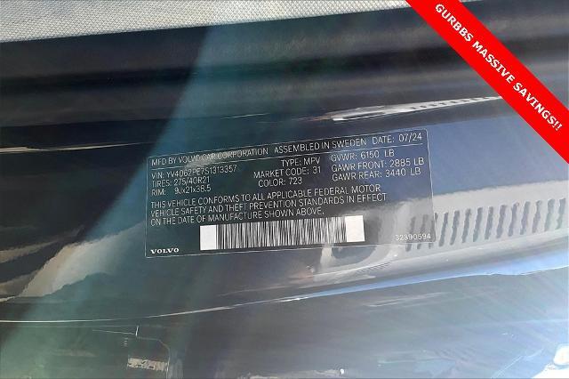 2025 Volvo XC90 Vehicle Photo in Grapevine, TX 76051