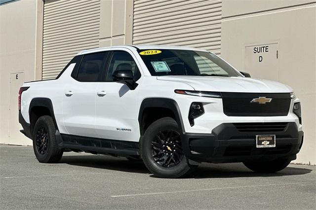 Used 2024 Chevrolet Silverado EV Work Truck with VIN 1GC10UED2RU201315 for sale in Concord, CA