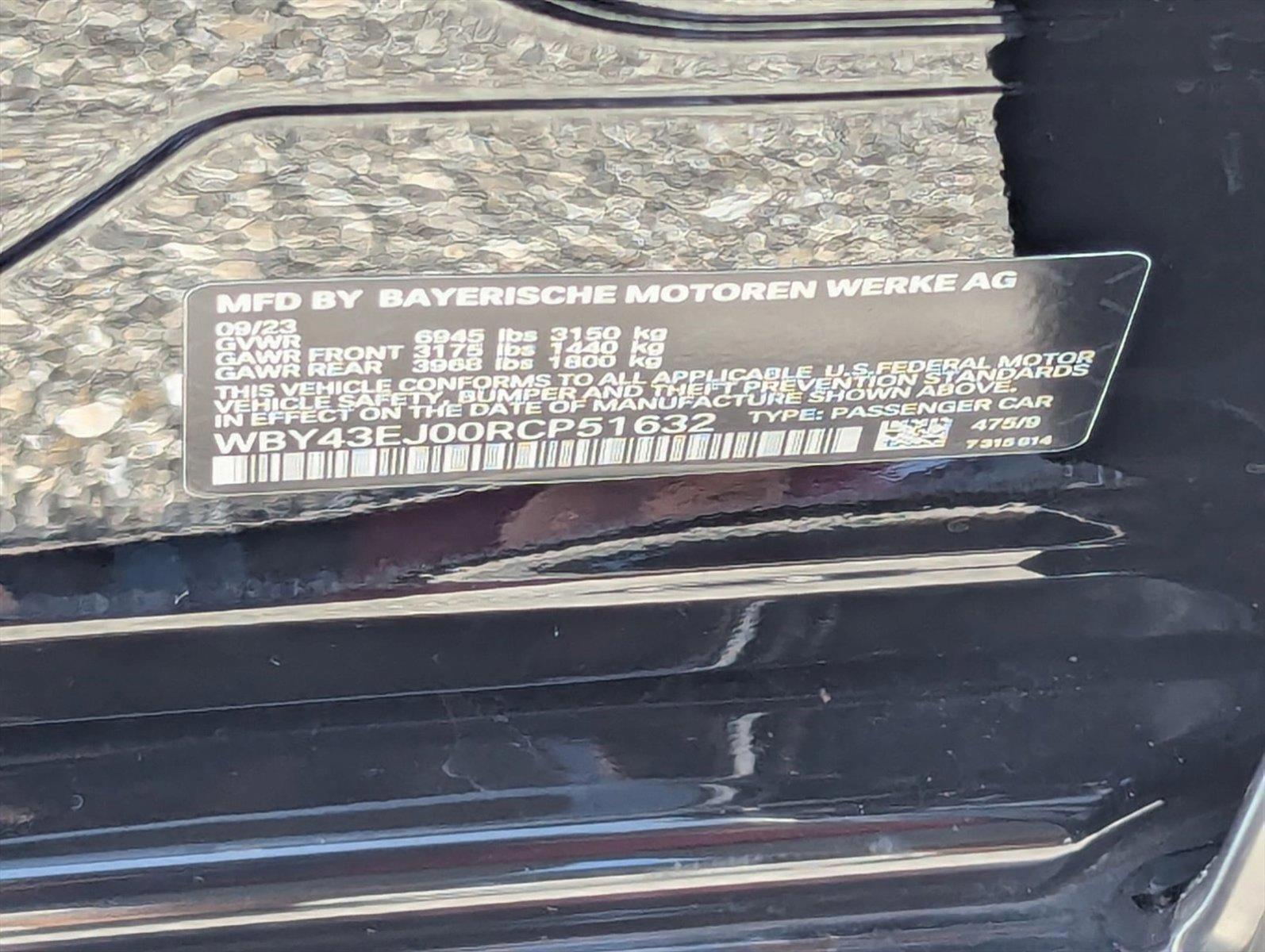 2024 BMW i7 Vehicle Photo in Delray Beach, FL 33444
