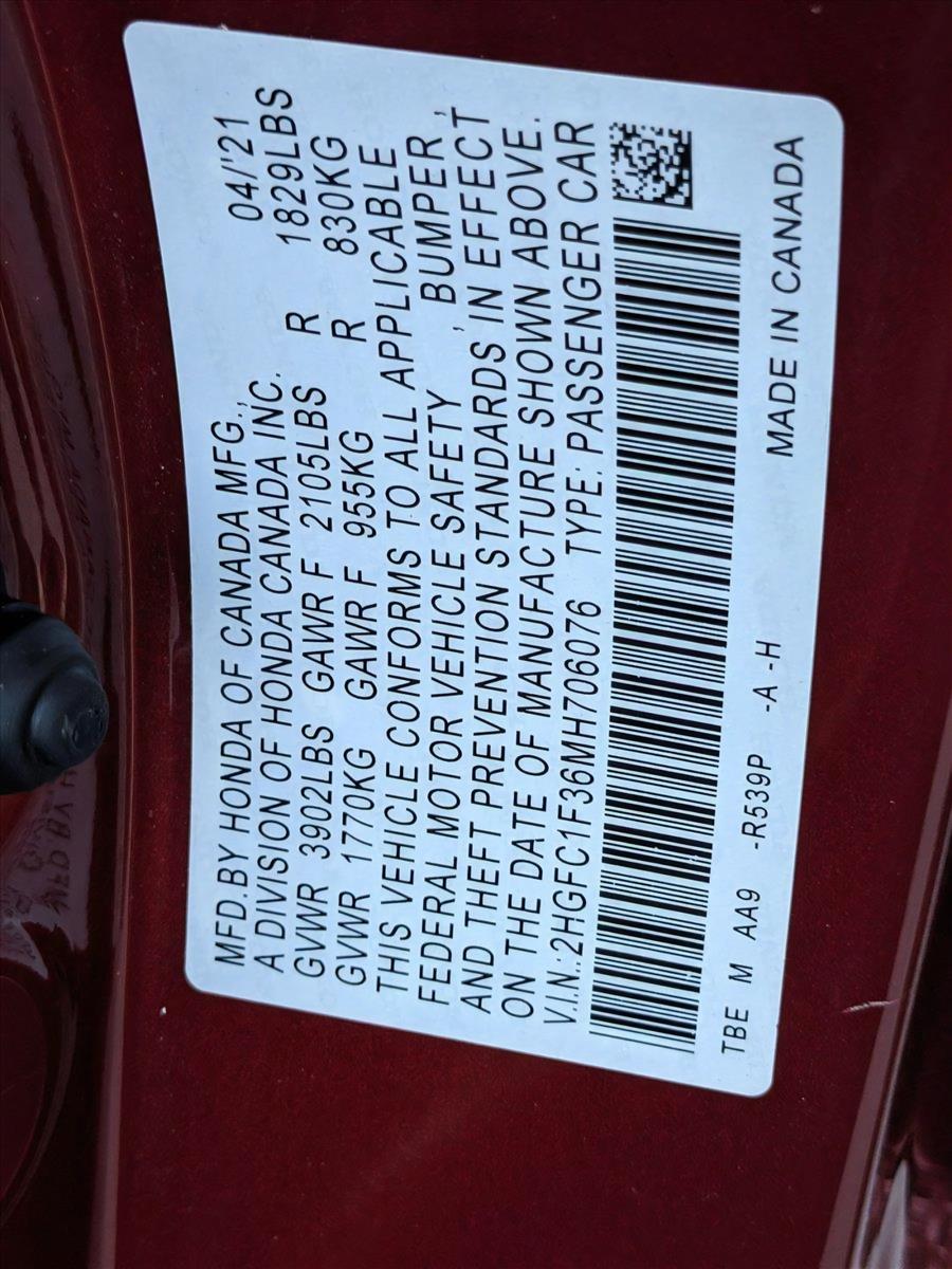 2021 Honda Civic Sedan Vehicle Photo in Sanford, FL 32771
