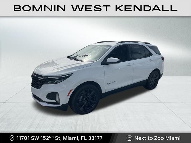 Used 2024 Chevrolet Equinox RS with VIN 3GNAXMEG4RS130499 for sale in Miami, FL