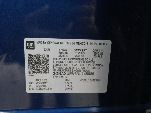 2022 Chevrolet Equinox Vehicle Photo in Nashua, NH 03060