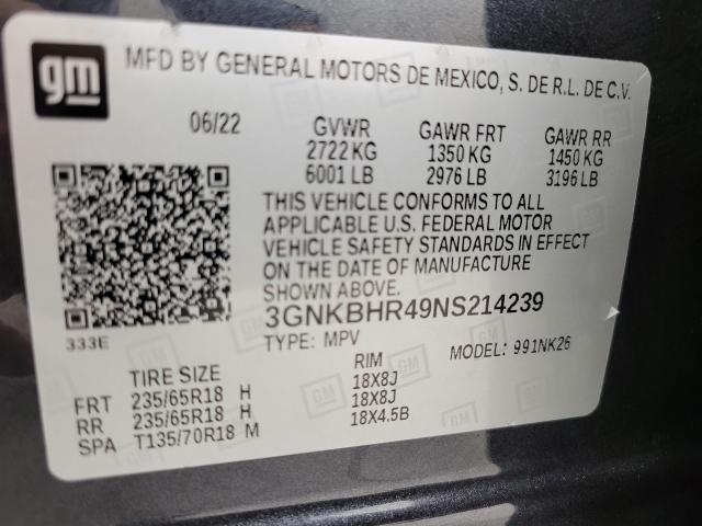 2022 Chevrolet Blazer Vehicle Photo in NEENAH, WI 54956-2243