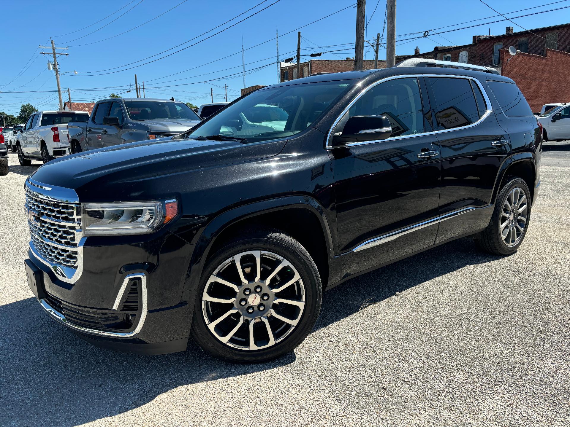 Used 2021 GMC Acadia Denali with VIN 1GKKNPLSXMZ111970 for sale in Winchester, IL