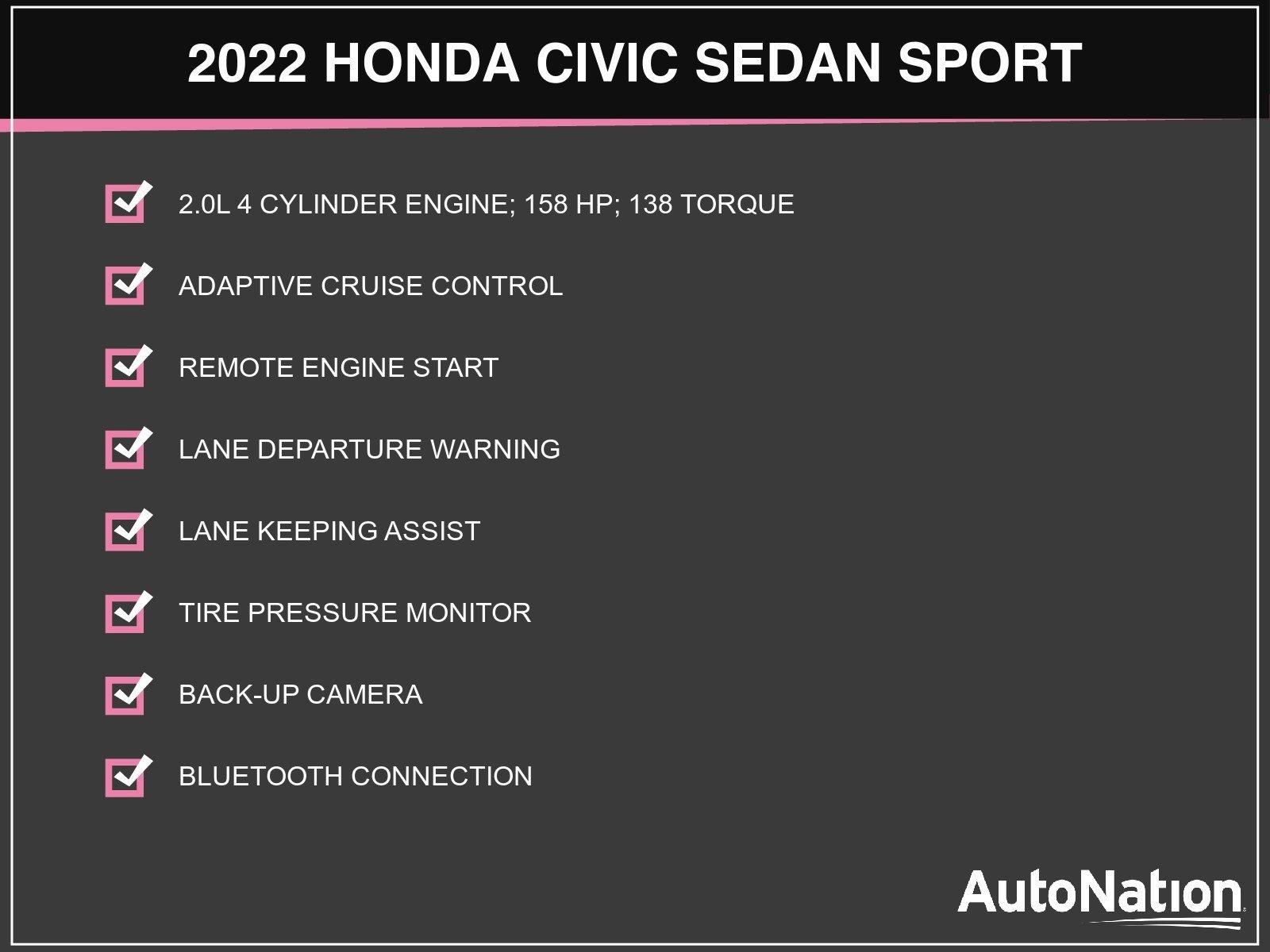 2022 Honda Civic Sedan Vehicle Photo in Clearwater, FL 33764