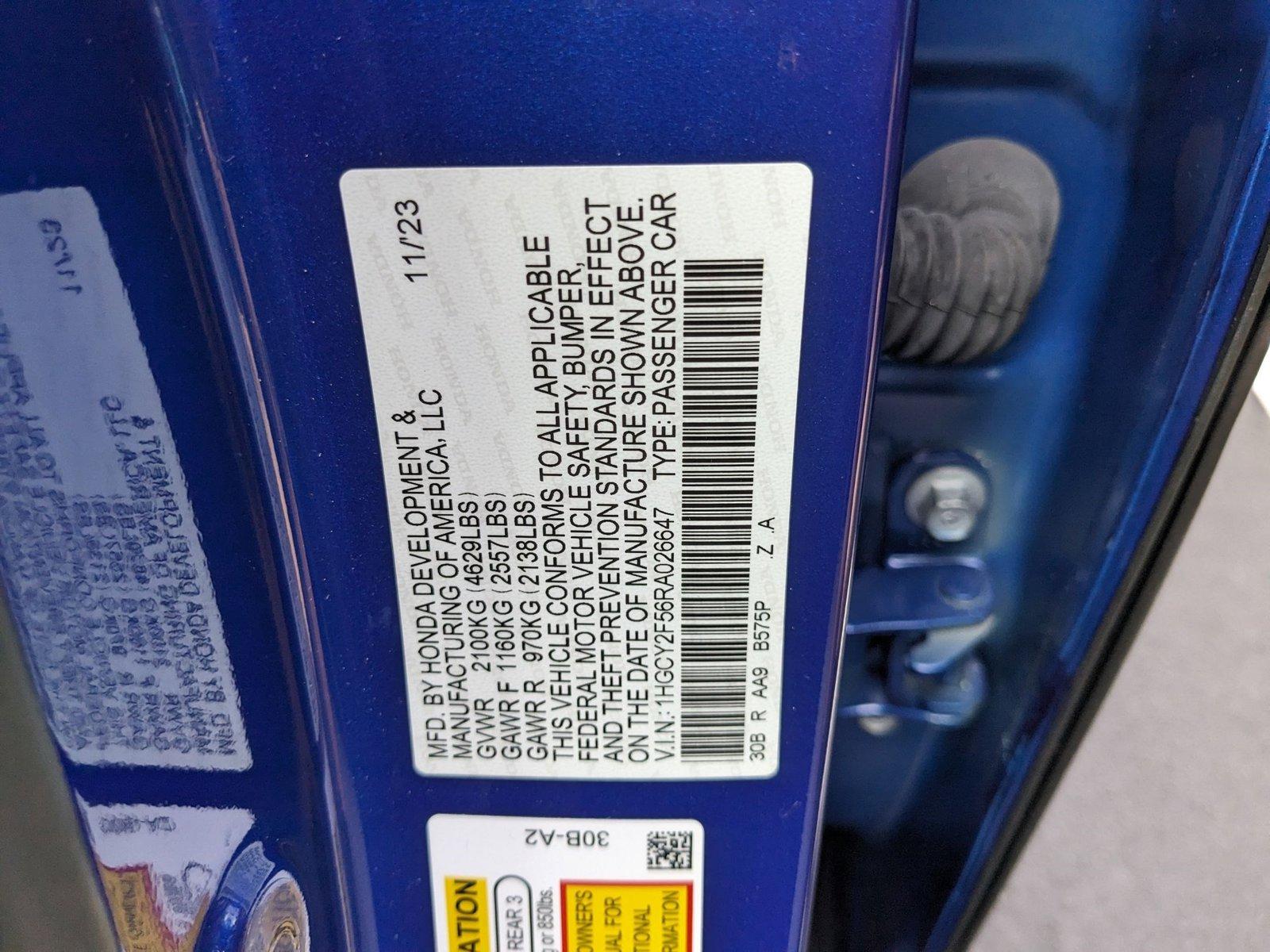 2024 Honda Accord Hybrid Vehicle Photo in Clearwater, FL 33764