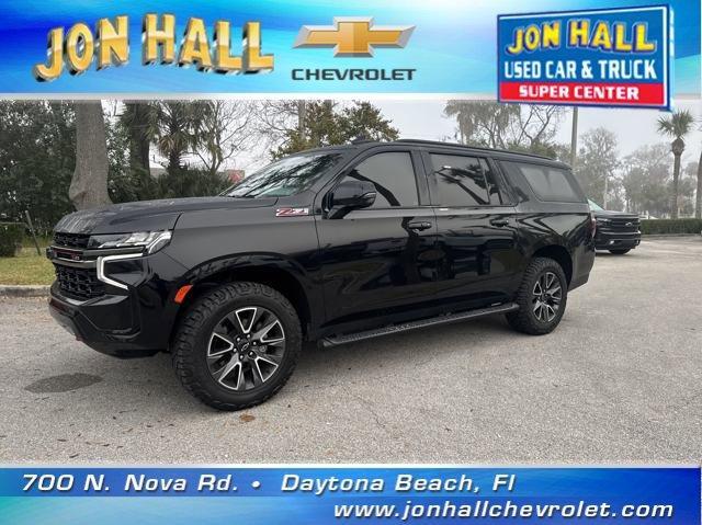 Certified 2022 Chevrolet Suburban Z71 with VIN 1GNSKDKD4NR288853 for sale in Daytona Beach, FL