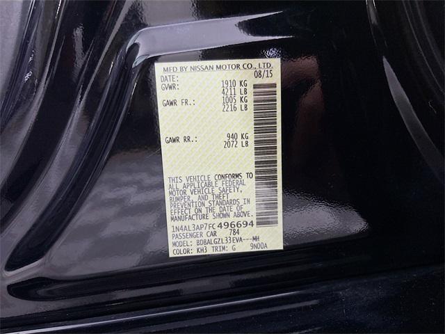 2015 Nissan Altima Vehicle Photo in Puyallup, WA 98371