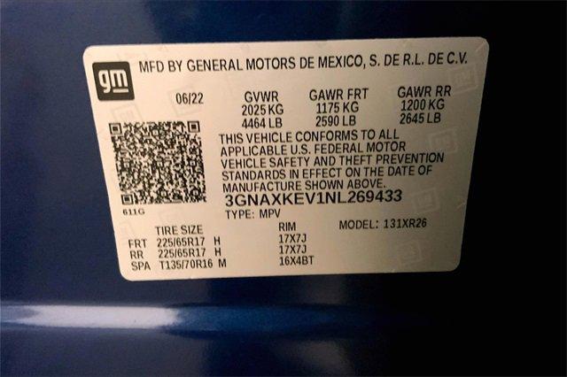 2022 Chevrolet Equinox Vehicle Photo in KANSAS CITY, MO 64114-4502