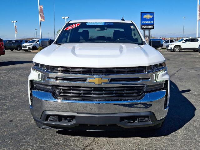 Certified 2021 Chevrolet Silverado 1500 LT with VIN 1GCPYJEK6MZ448882 for sale in Washington, PA