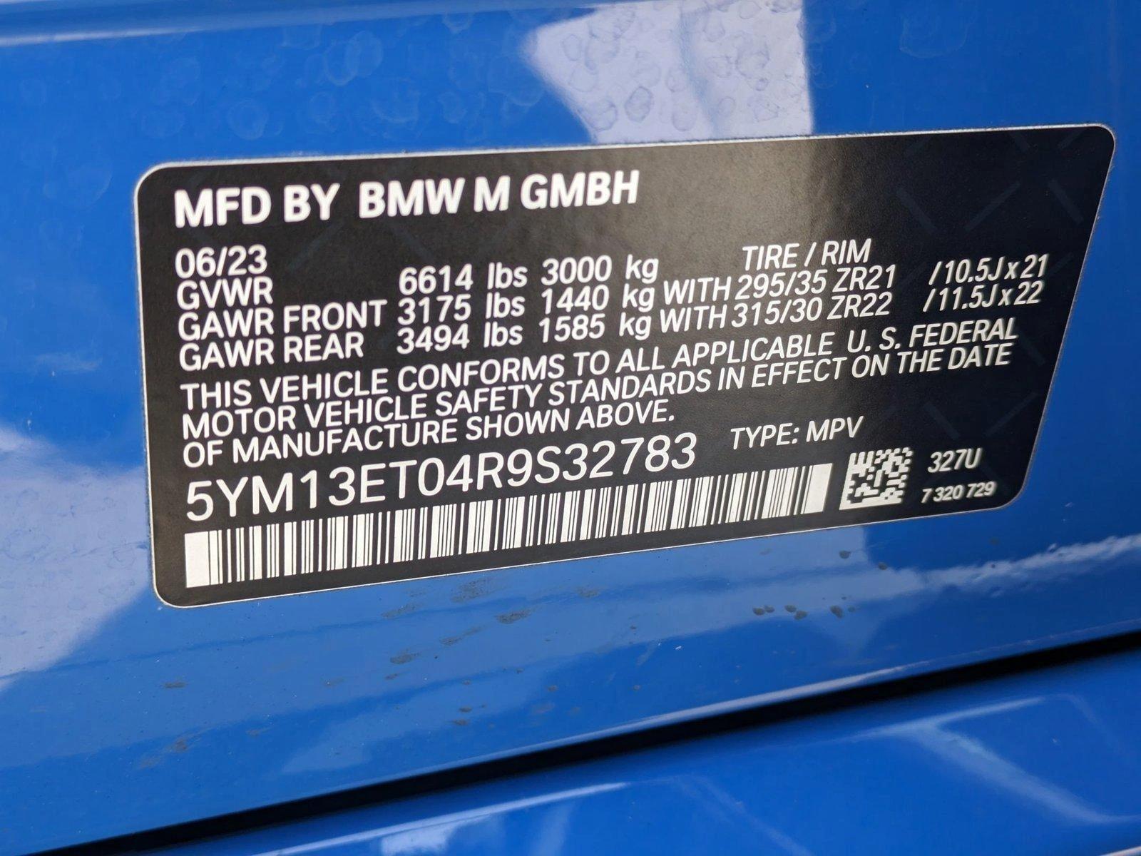 2024 BMW X5 M Vehicle Photo in Rockville, MD 20852