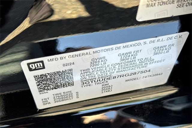 2024 GMC Sierra 1500 Vehicle Photo in ELK GROVE, CA 95757-8703