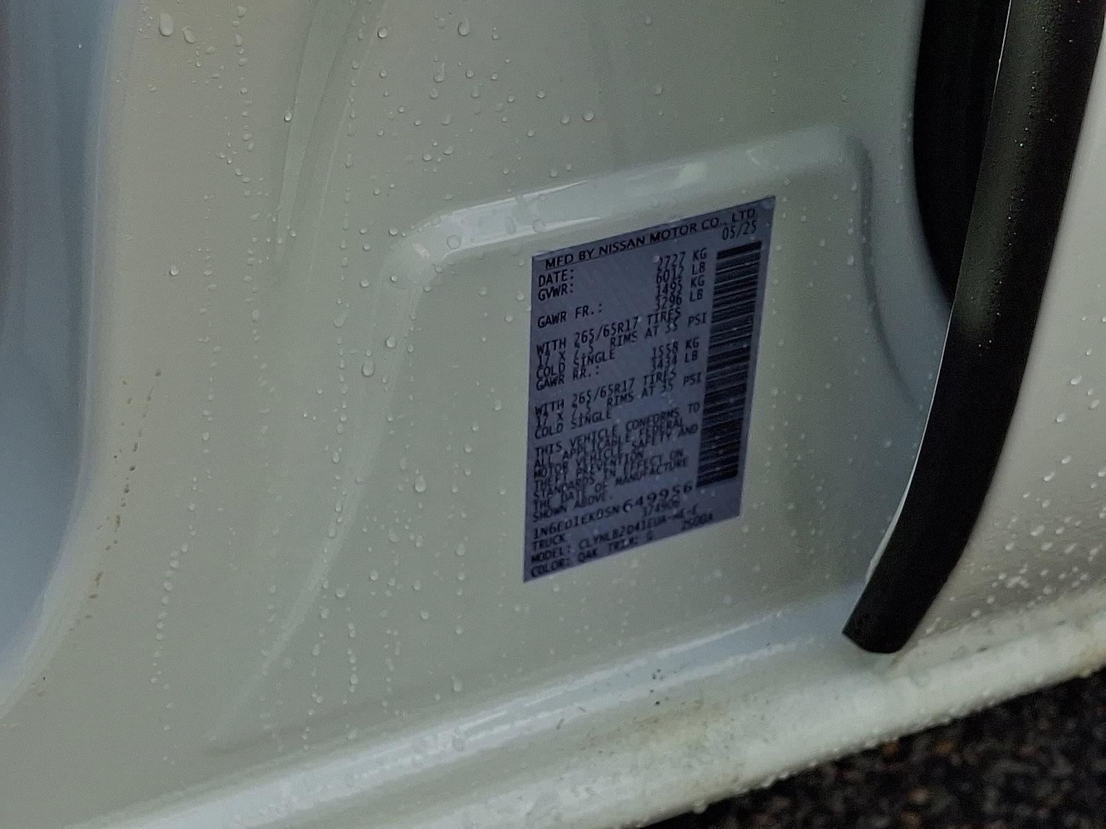 2025 Nissan Frontier Vehicle Photo in Mechanicsburg, PA 17050-2306