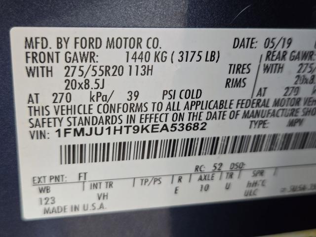 2019 Ford Expedition Vehicle Photo in Weatherford, TX 76087