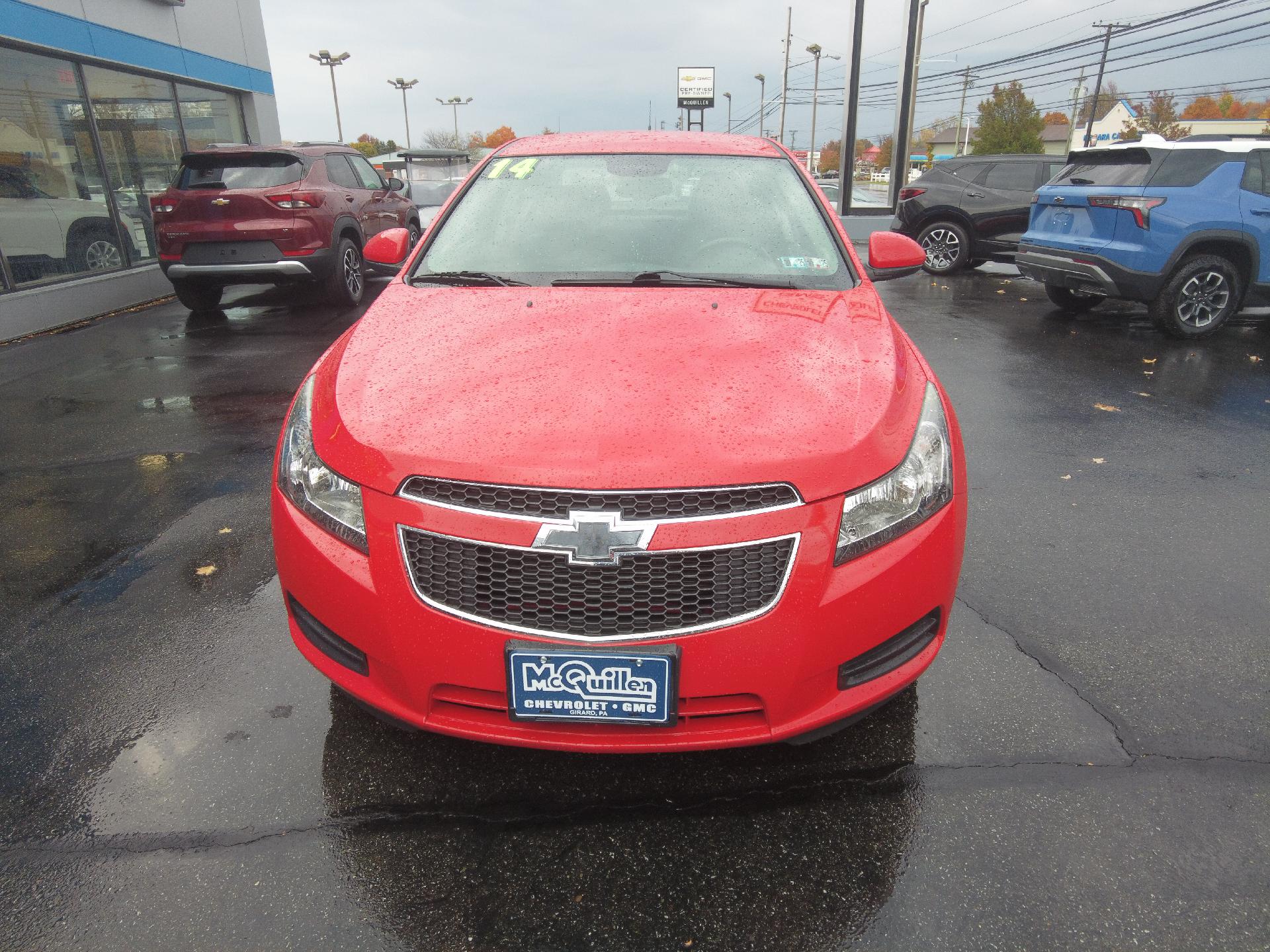 Used 2014 Chevrolet Cruze 2LT with VIN 1G1PE5SB5E7423773 for sale in Girard, PA