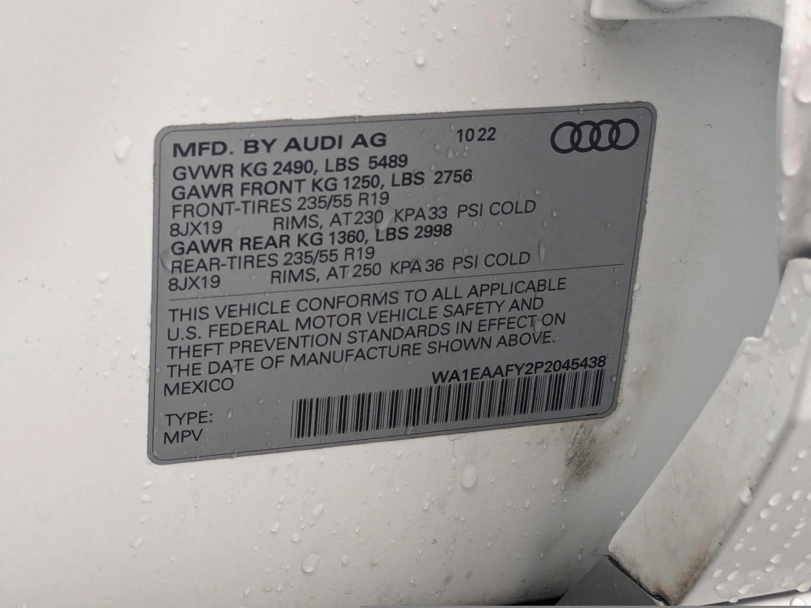 2023 Audi Q5 Vehicle Photo in Towson, MD 21204