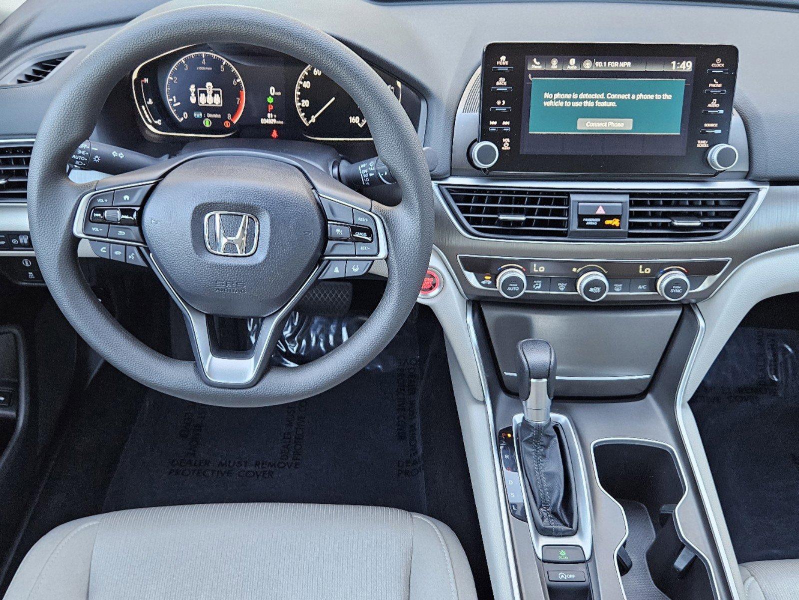 2022 Honda Accord Sedan Vehicle Photo in FORT WORTH, TX 76132