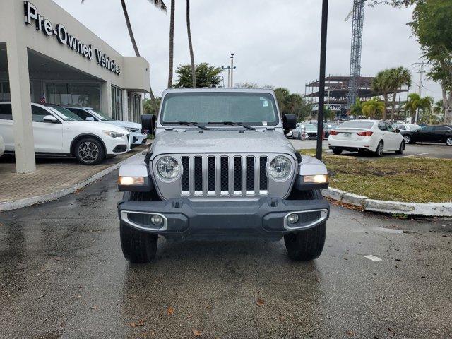 Used 2020 Jeep Wrangler Unlimited Sahara with VIN 1C4HJXEN4LW199164 for sale in Fort Lauderdale, FL