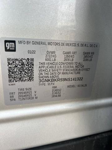 2022 Chevrolet Blazer Vehicle Photo in MEDINA, OH 44256-9631