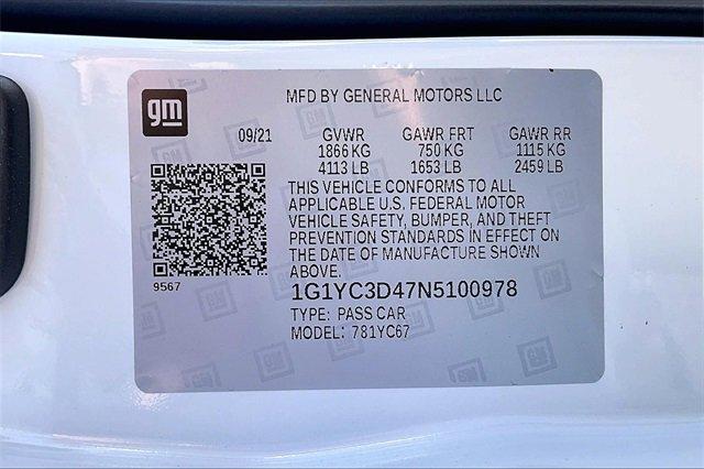 2022 Chevrolet Corvette Stingray Vehicle Photo in INDEPENDENCE, MO 64055-1314
