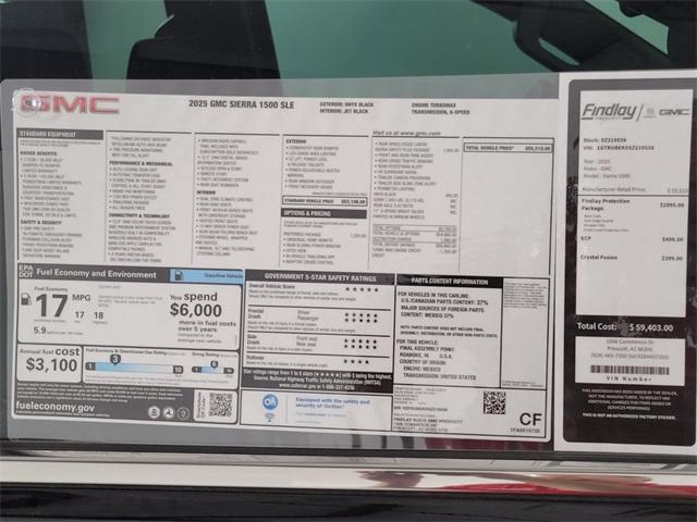 2025 GMC Sierra 1500 Vehicle Photo in PRESCOTT, AZ 86305-3700